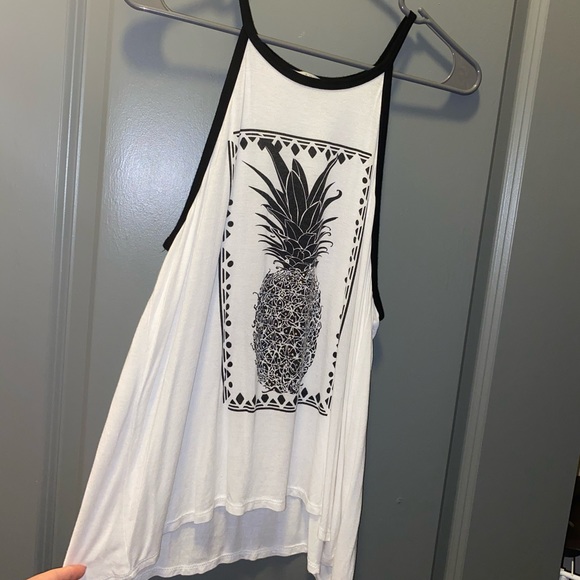 Charlotte Russe Pineapple Tank - Picture 1 of 2